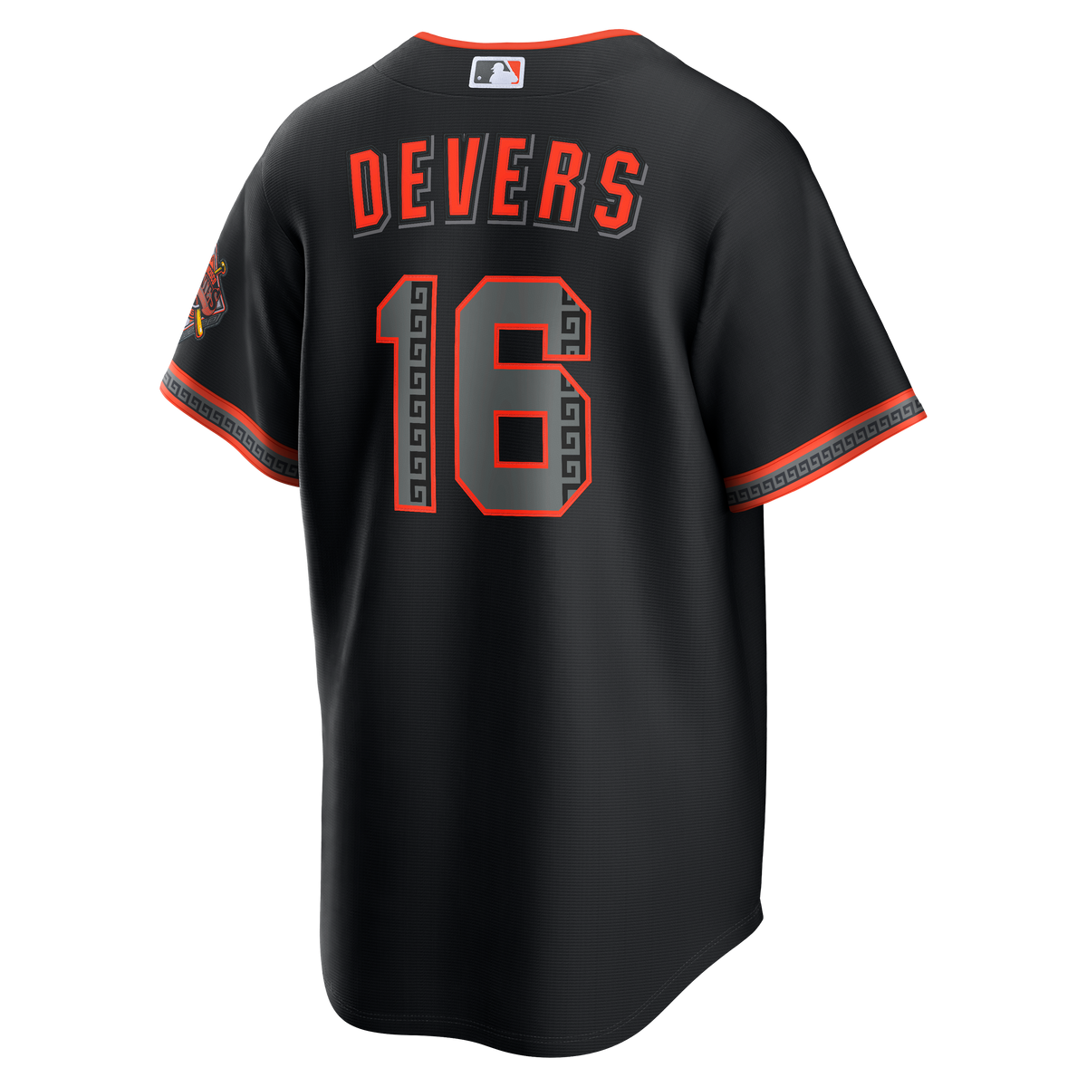 Men's San Francisco Giants Rafael Devers Nike Black Alternate Stadium Jersey