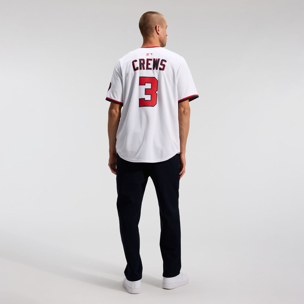 Men's Washington Nationals Dylan Crews Nike Navy Alternate Limited Jersey