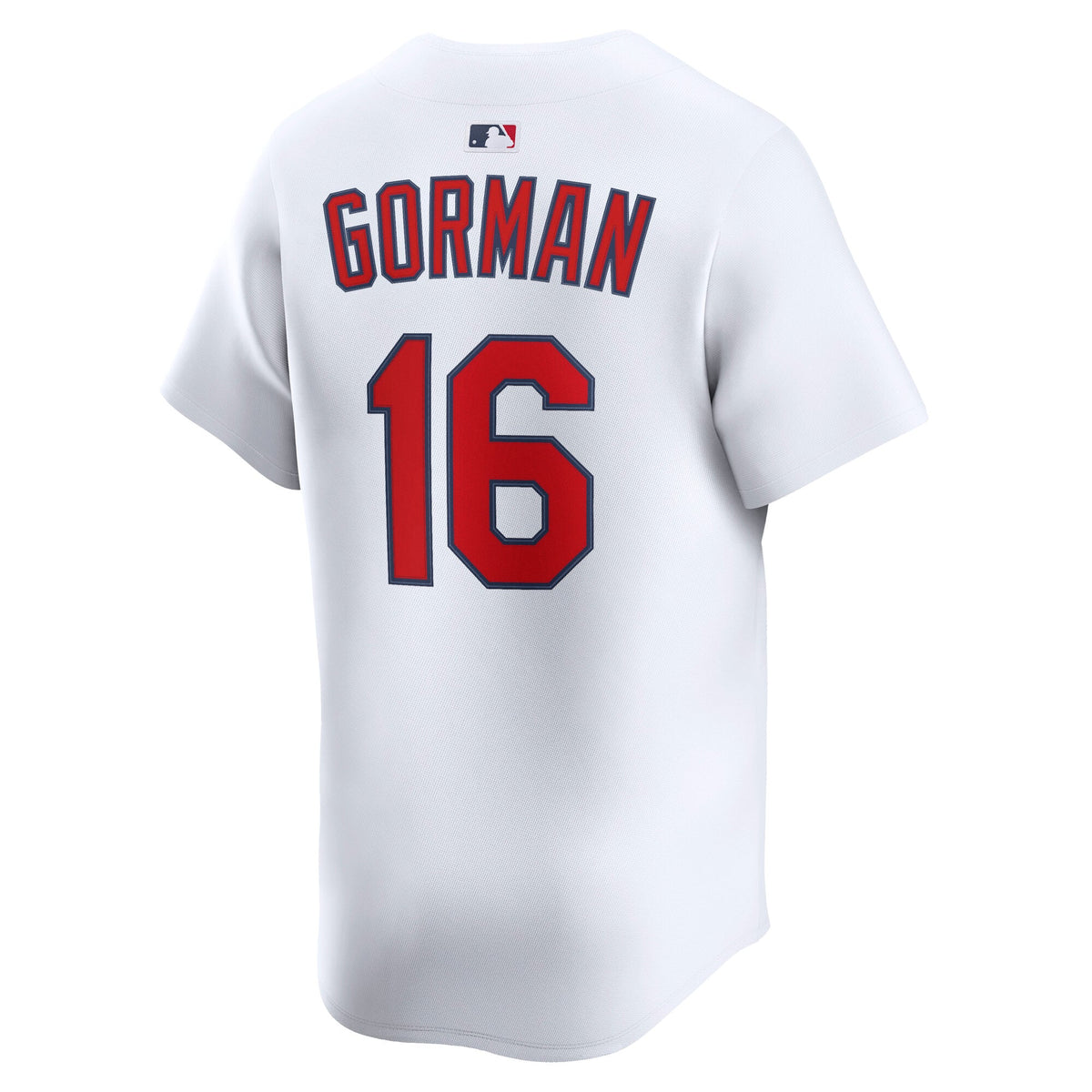 Men's St. Louis Cardinals Nolan Gorman Nike White Home Limited Player Jersey