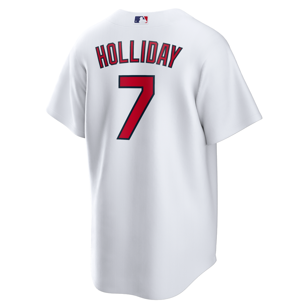 Men's St. Louis Cardinals Matt Holliday Nike White Home Retired Player Replica Jersey