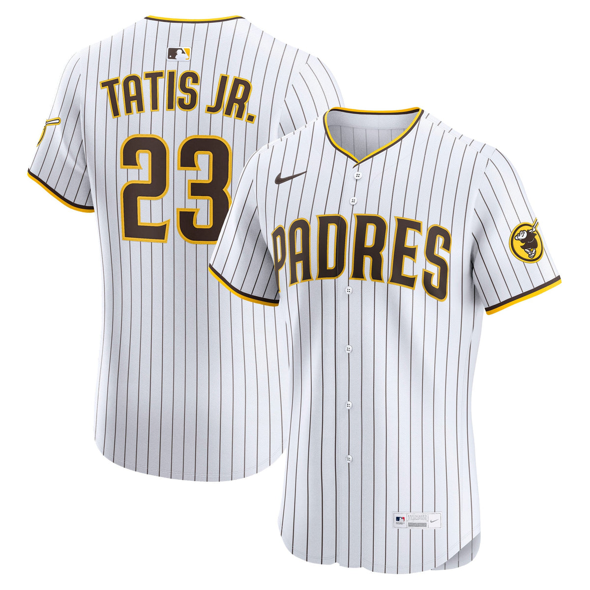Men's San Diego Padres Fernando Tatis Jr. Nike White Home Elite Jersey