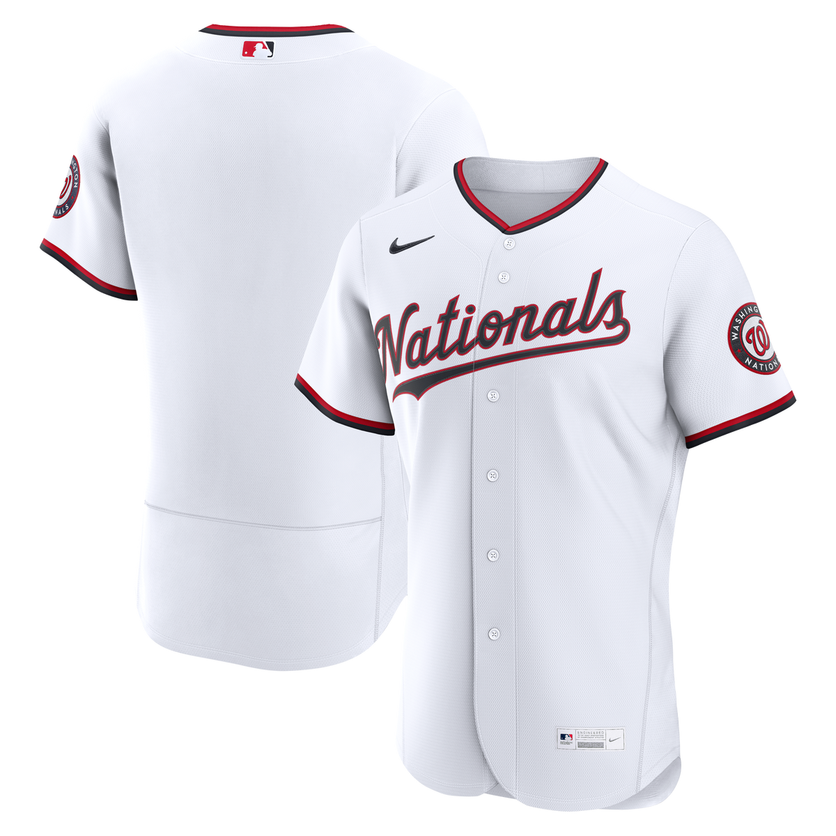 Men's Washington Nationals  Nike Navy Alternate Authentic Jersey