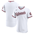 Men's Washington Nationals  Nike White Home Authentic Jersey