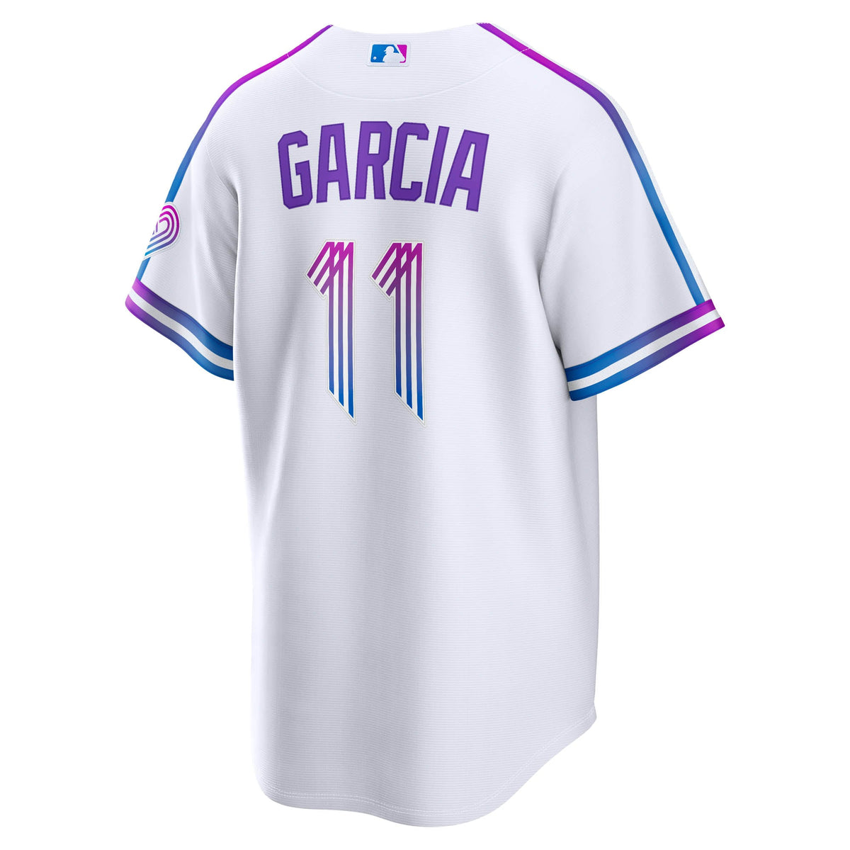 Men's Kansas City Royals Maikel Garcia Nike White 2026 City Connect Stadium Jersey