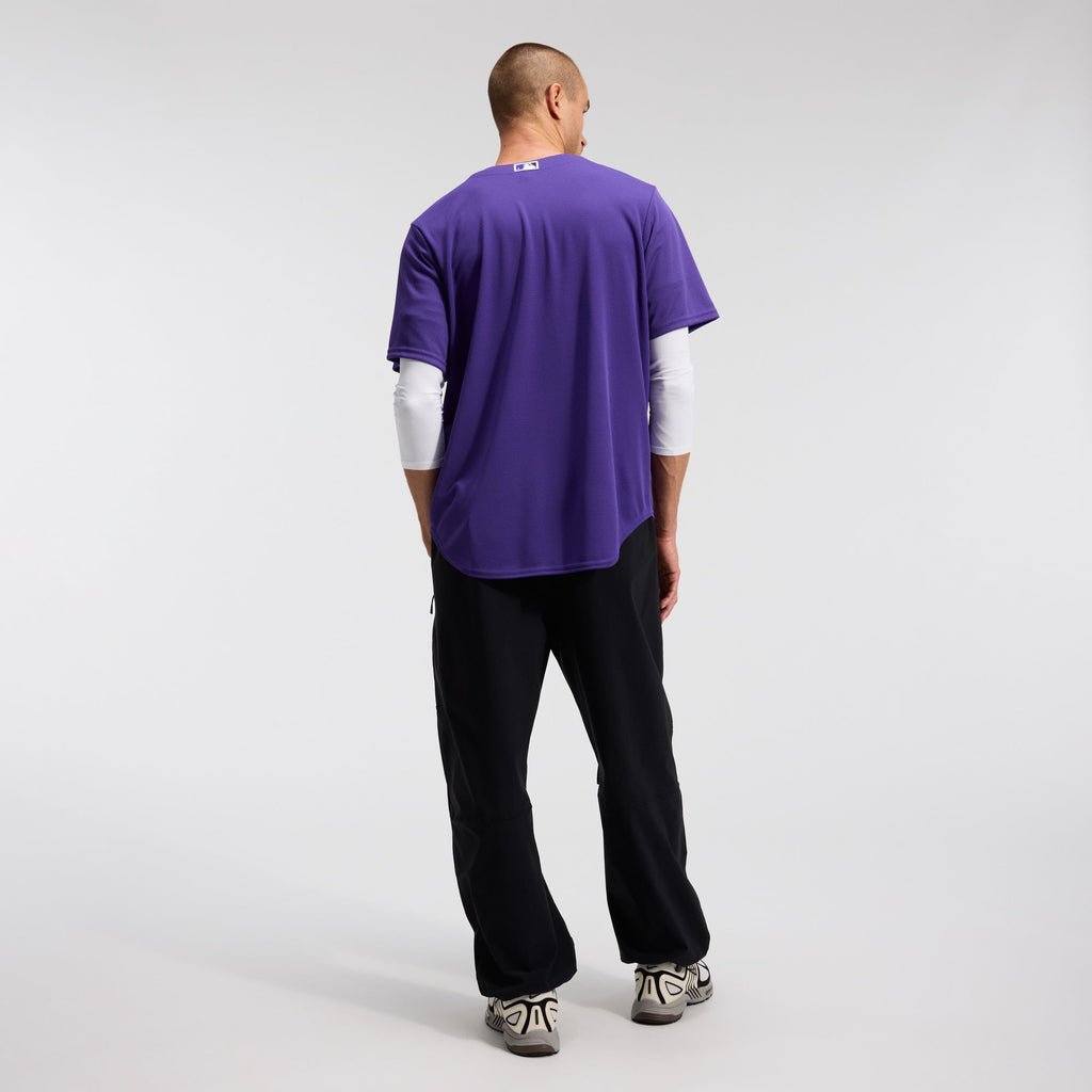 Men's Colorado Rockies Nike Purple Alternate Replica Team Jersey