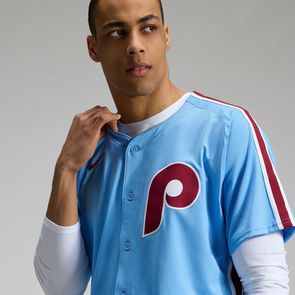 Men's Philadelphia Phillies Nike White Home Elite Jersey