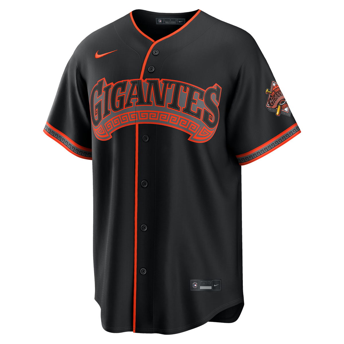 Men's San Francisco Giants Matt Chapman Nike Black Alternate Stadium Jersey