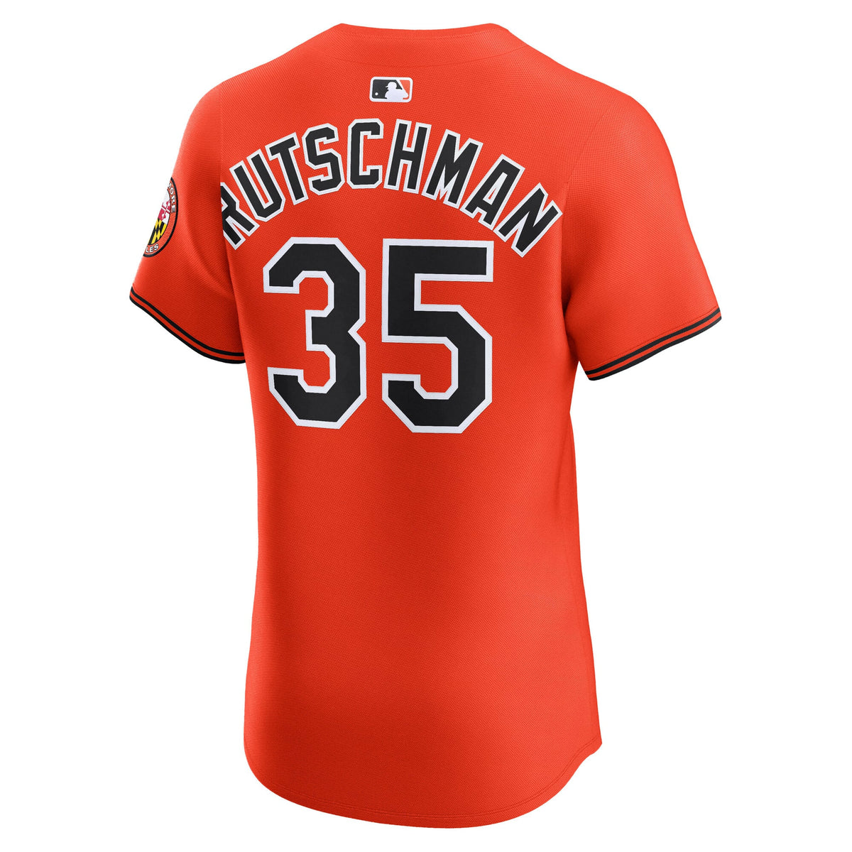 Men's Baltimore Orioles Adley Rutschman Nike White Home Elite Jersey