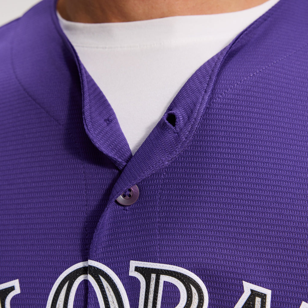 Men's Colorado Rockies Nike Purple Alternate Replica Team Jersey