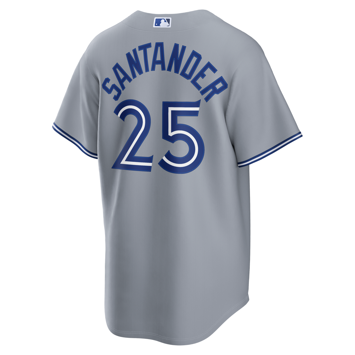 Men's Toronto Blue Jays Anthony Santander Nike Gray Road Replica Jersey