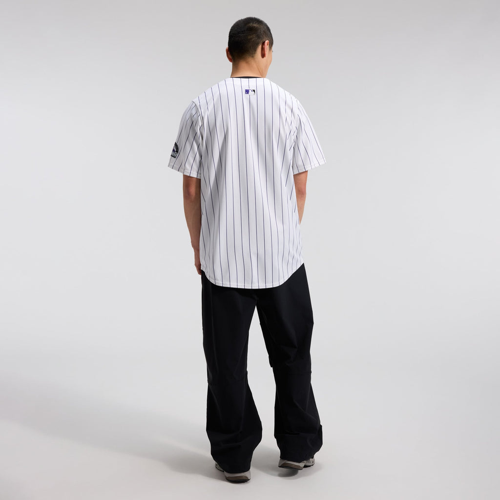 Men's Colorado Rockies Nike White Home Limited Jersey