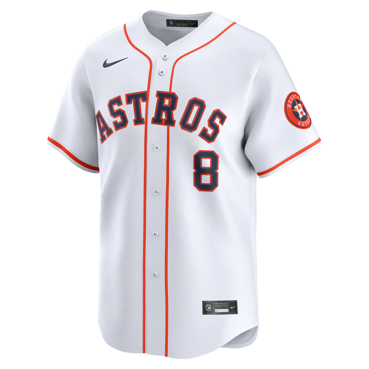 Men's Houston Astros Christian Walker Nike White Home Limited Player Jersey