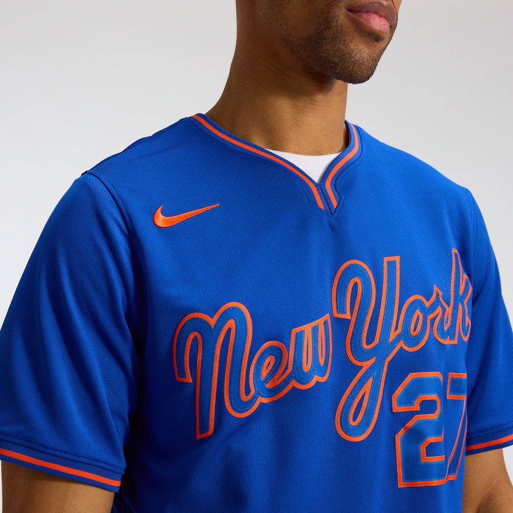 Men's New York Mets Mark Vientos Nike Gray All-Star Limited Jersey