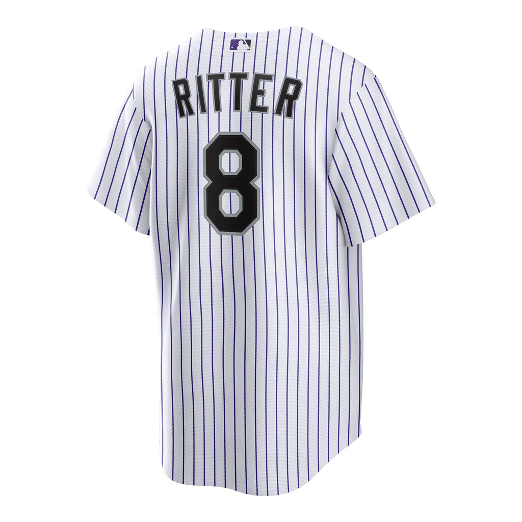 Men's Colorado Rockies Ryan Ritter Nike White Home Replica Jersey