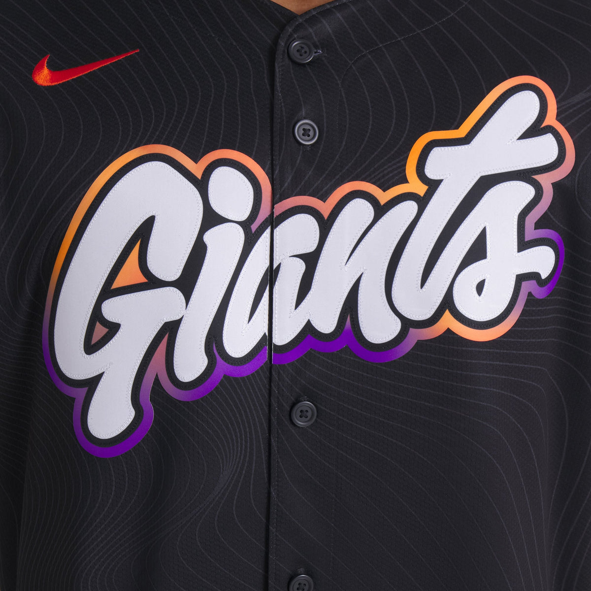 Men's San Francisco Giants  Nike Anthracite 2025 City Connect Limited Jersey