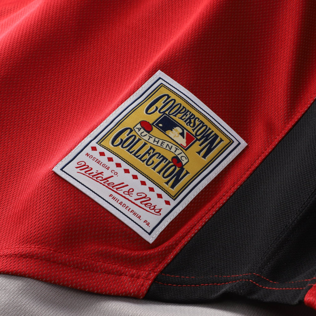 Men's Cincinnati Reds Ken Griffey Jr. Mitchell & Ness Red Authentic Batting Practice Jersey