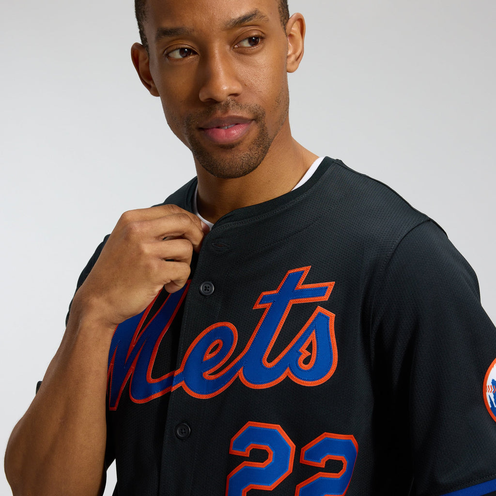 Men's New York Mets Juan Soto Nike Gray Road Limited Player Jersey