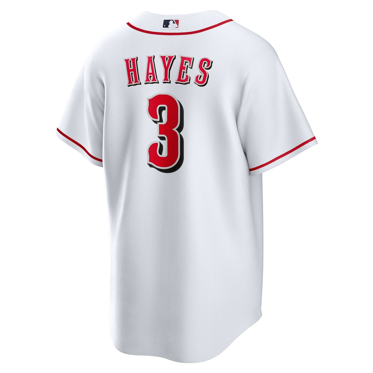 Men's Cincinnati Reds Ke'Bryan Hayes Nike White Home Replica Jersey