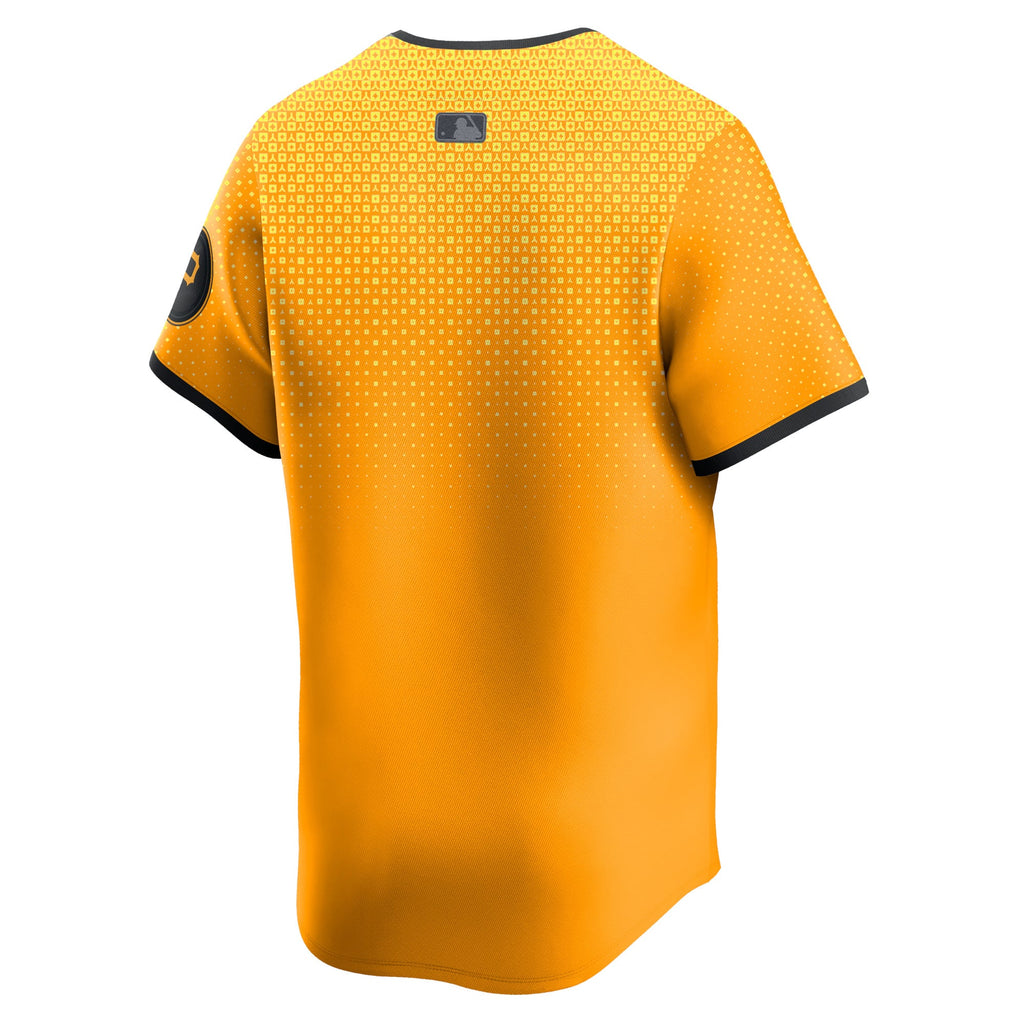 Men's Pittsburgh Pirates  Nike Gold City Connect Limited Jersey