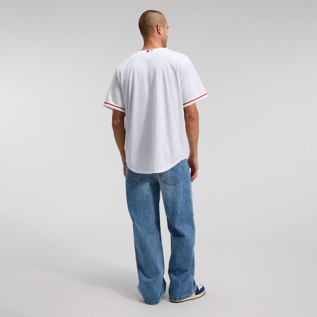 Men's Los Angeles Angels Nike White Home Replica Team Jersey