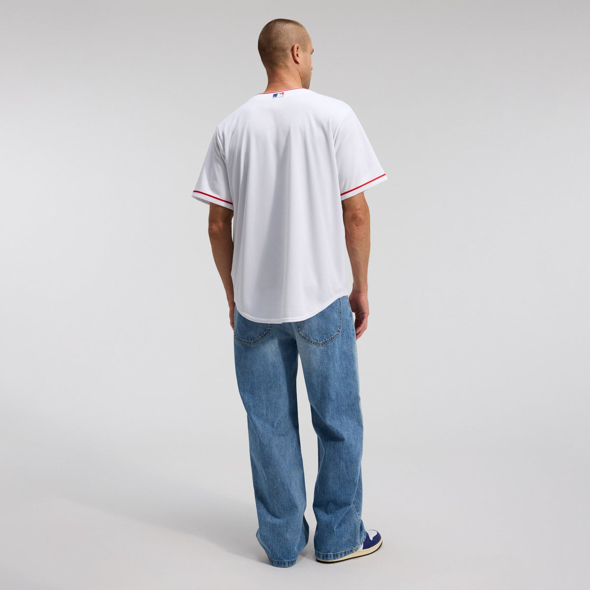 Men's Los Angeles Angels Nike White Home Replica Team Jersey
