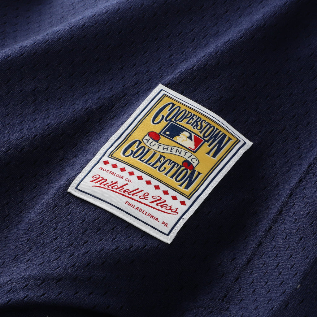 Men's Detroit Tigers Kirk Gibson Mitchell & Ness Navy Authentic Batting Practice Jersey