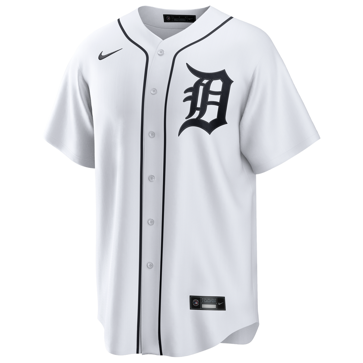 Men's  Detroit Tigers Spencer Torkelson Nike White Home Replica Jersey
