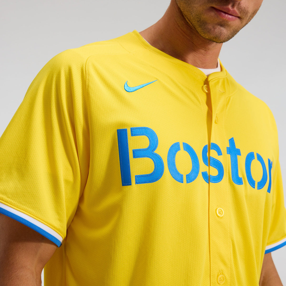 Men's Boston Red Sox  Nike Gold City Connect Limited Jersey