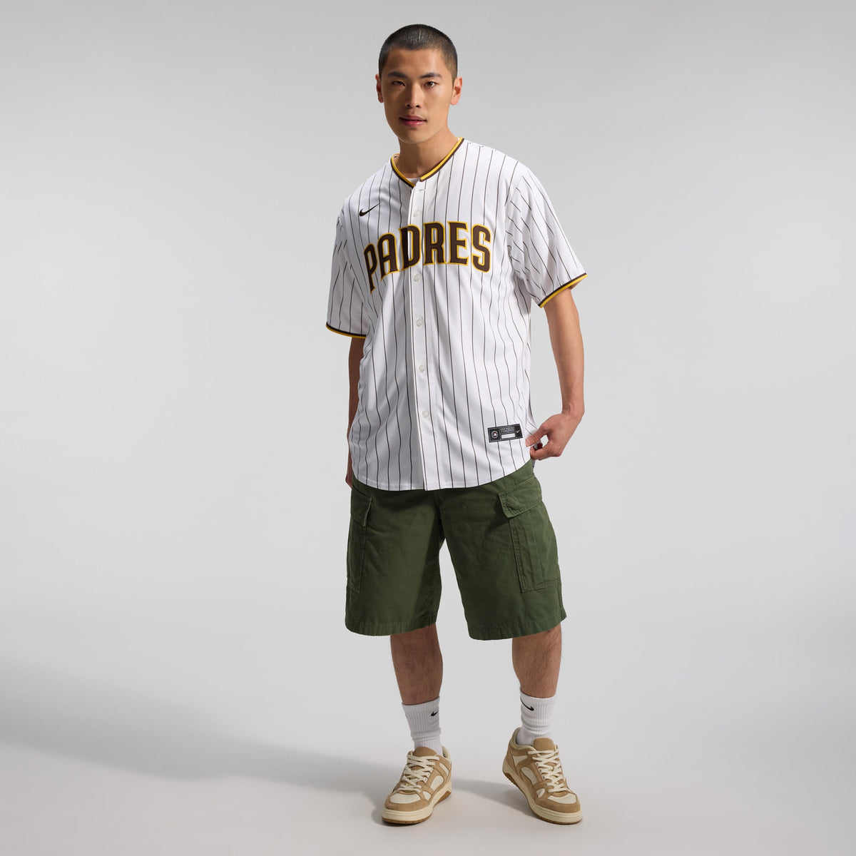 Men's San Diego Padres  Nike White Home Replica Jersey