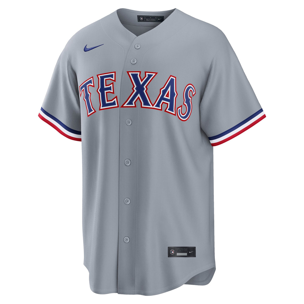 Men's Texas Rangers Corey Seager Nike Gray Road Replica Jersey