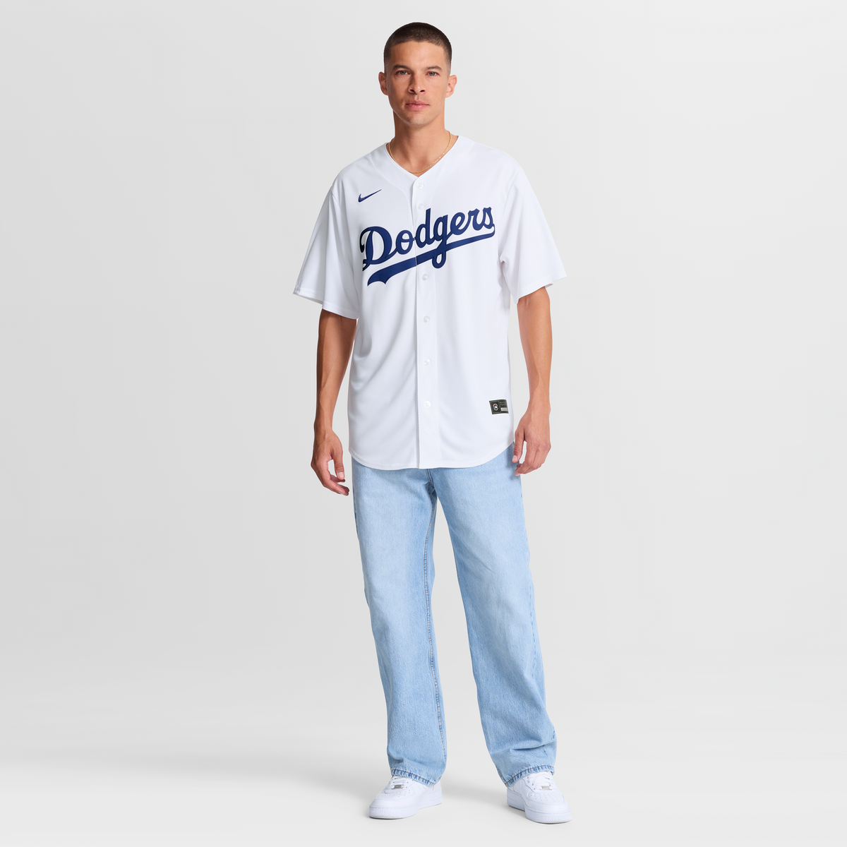 Men's Los Angeles Dodgers Mookie Betts Nike White Home Replica Jersey