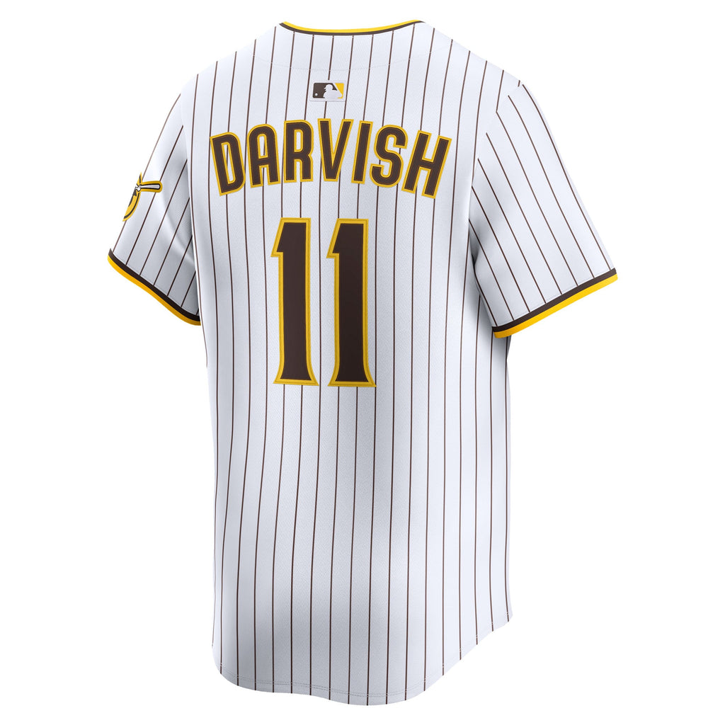 Men's San Diego Padres Yu Darvish Nike White Home Limited Player Jersey