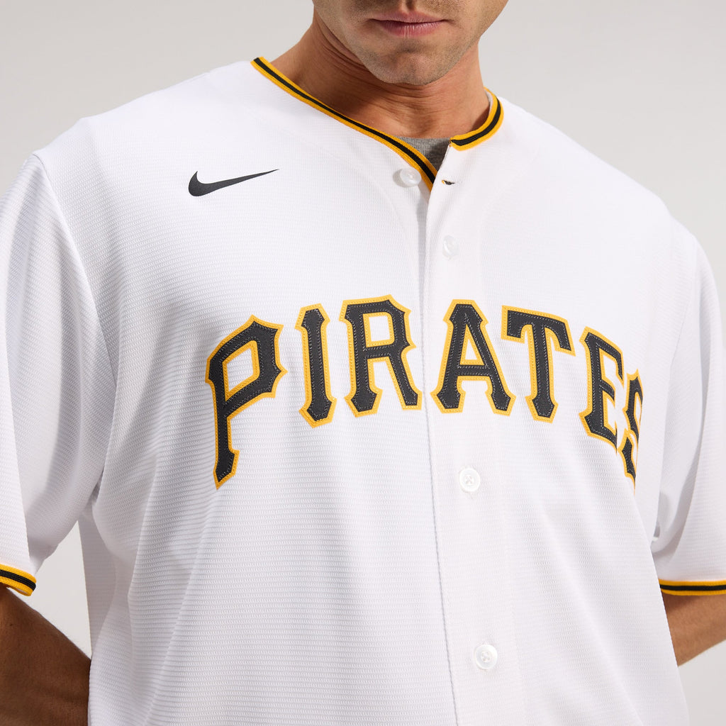 Men's Pittsburgh Pirates Paul Skenes Nike White Home Replica Player Jersey