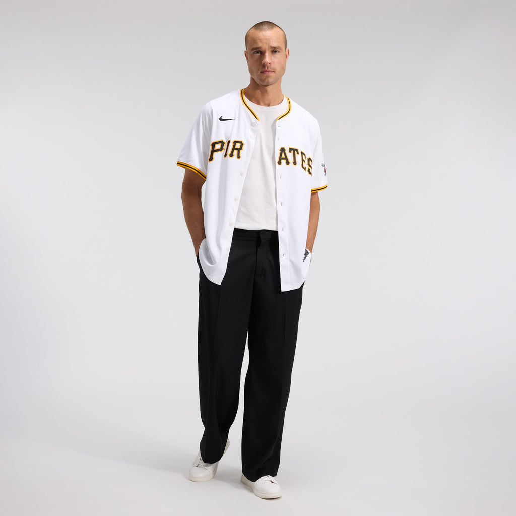 Men's Pittsburgh Pirates Nike White Home Limited Jersey