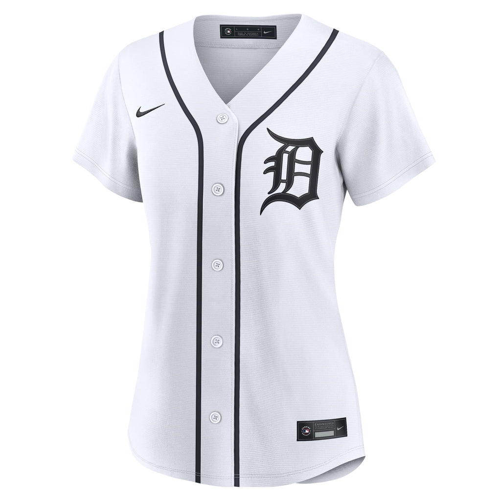 Women's Detroit Tigers Tarik Skubal Nike White Home Replica Jersey