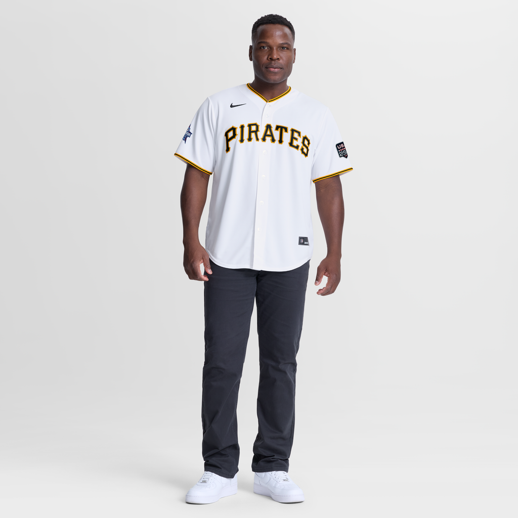 2026 All-Star Game Men's Pittsburgh Pirates Paul Skenes Nike White Replica Jersey