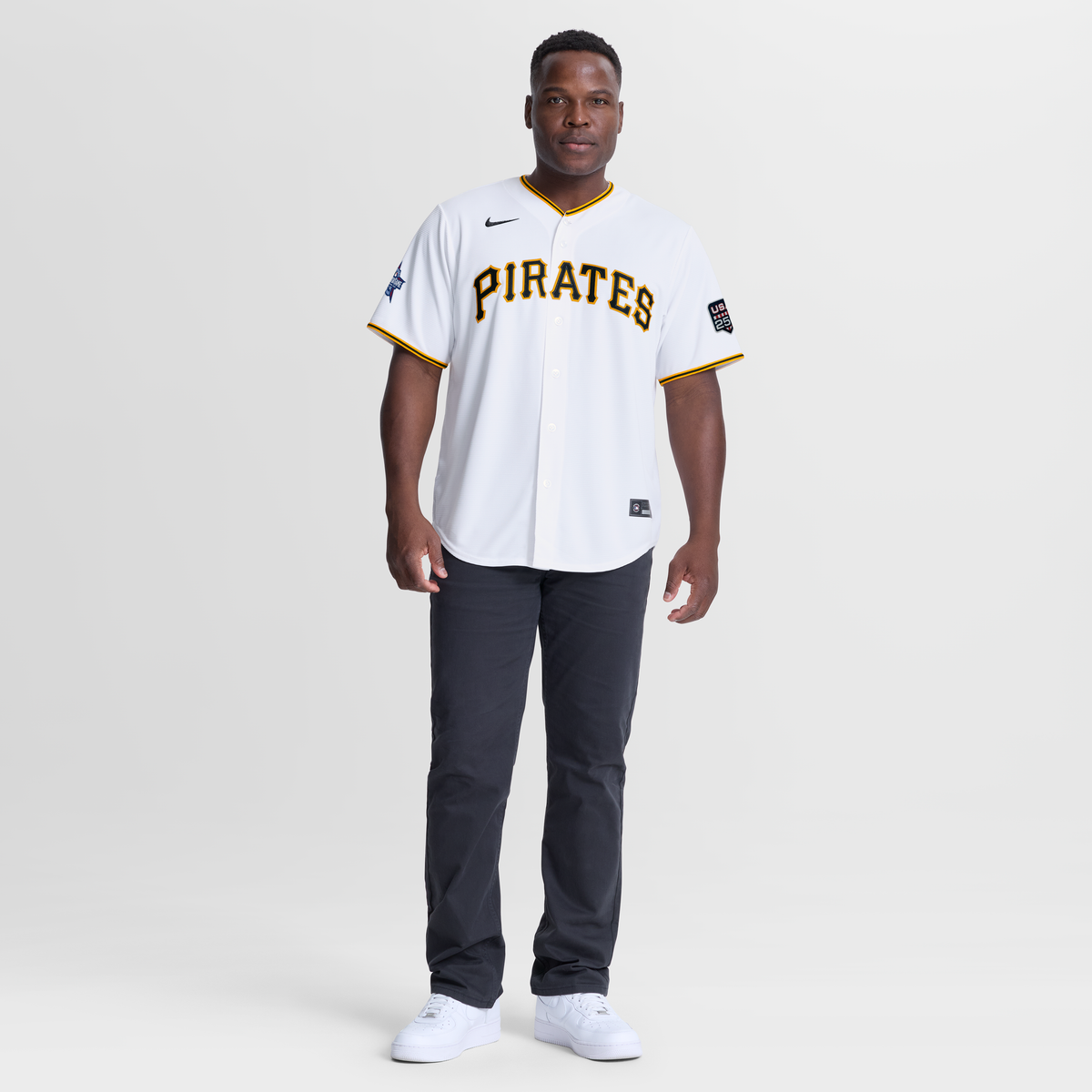 2026 All-Star Game Men's Pittsburgh Pirates Paul Skenes Nike White Replica Jersey