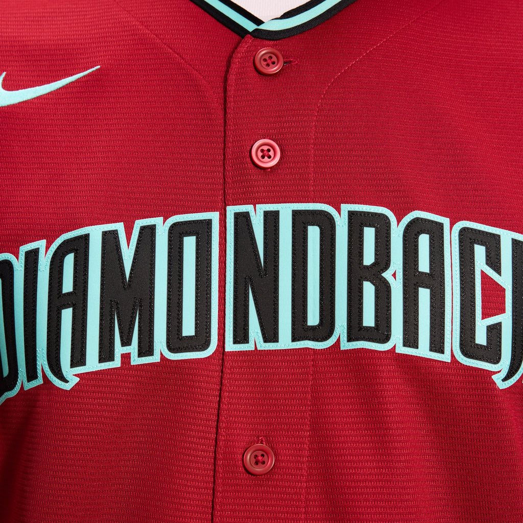 Men's Arizona Diamondbacks Corbin Carroll Nike Gray Road Replica Jersey