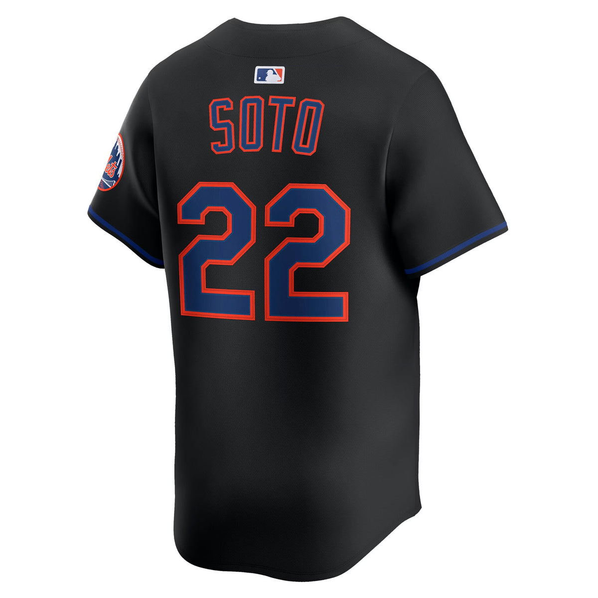 Men's New York Mets Juan Soto Nike Black Alternate Limited Player Jersey