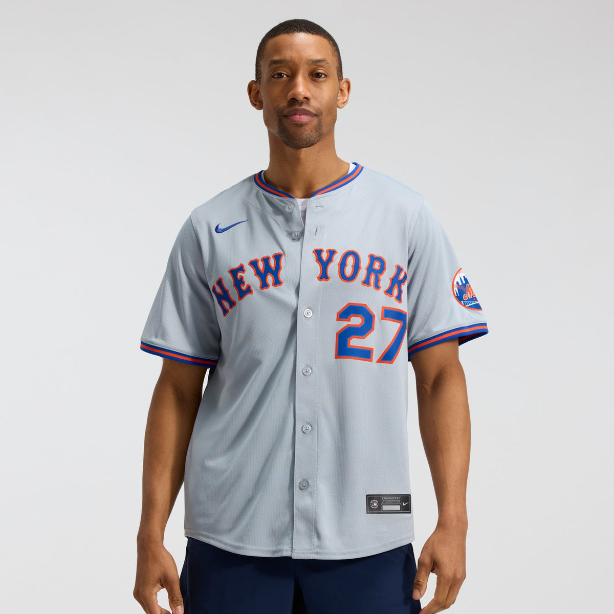 Men's New York Mets Mark Vientos Nike Gray All-Star Limited Jersey
