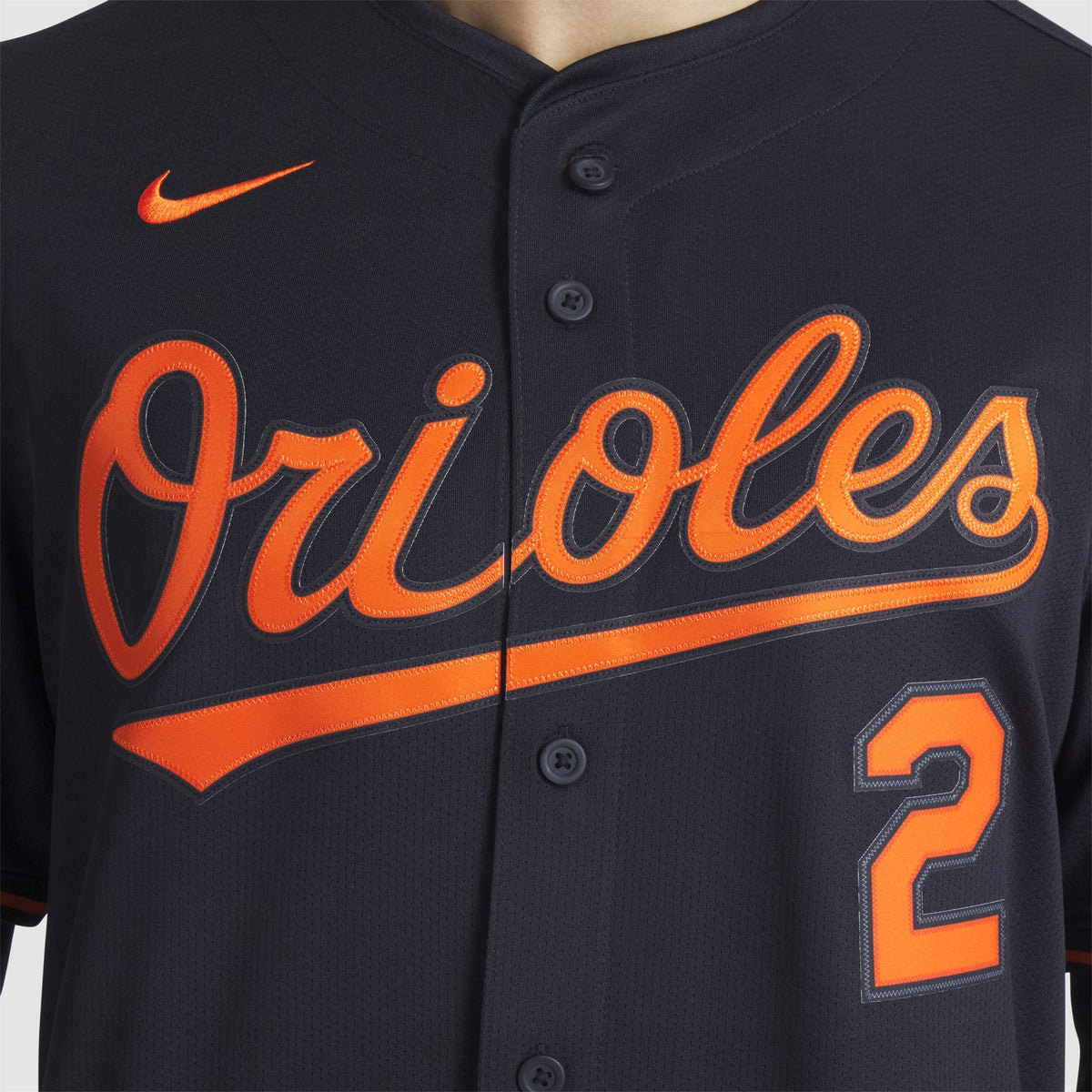 Men's Baltimore Orioles Gunnar Henderson Nike Black Alternate Limited Player Jersey