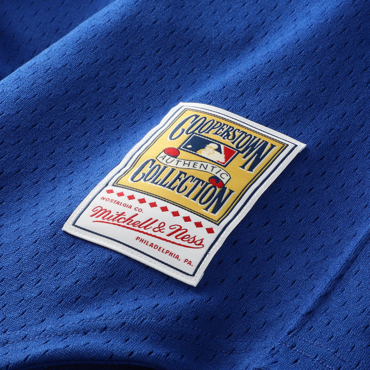 Men's Seattle Mariners Mitchell & Ness Navy Big & Tall Cooperstown Collection Mesh Batting Practice Jersey