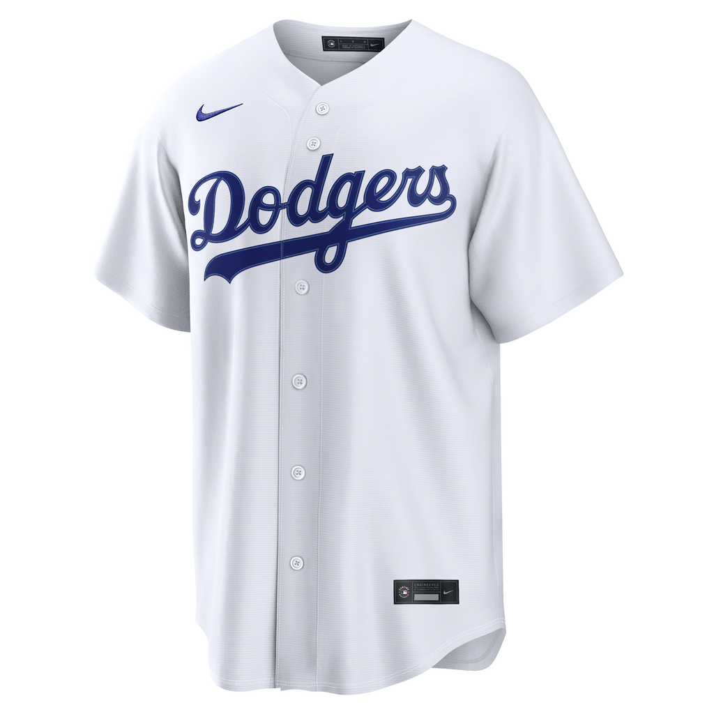 Men's Los Angeles Dodgers Tarik Skubal Nike White Home Replica Jersey