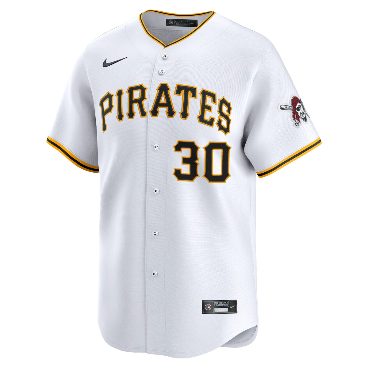 Men's Pittsburgh Pirates Paul Skenes Nike Gray Road Limited Player Jersey