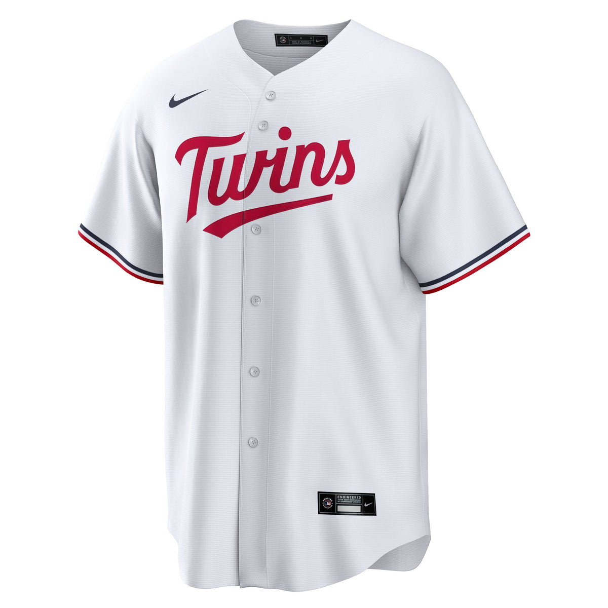 Men's Minnesota Twins Pablo López Nike White Home  Replica Player Jersey