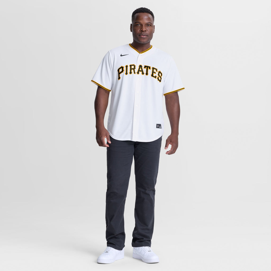 Men's Pittsburgh Pirates Luke Weaver Nike White Home Replica Jersey