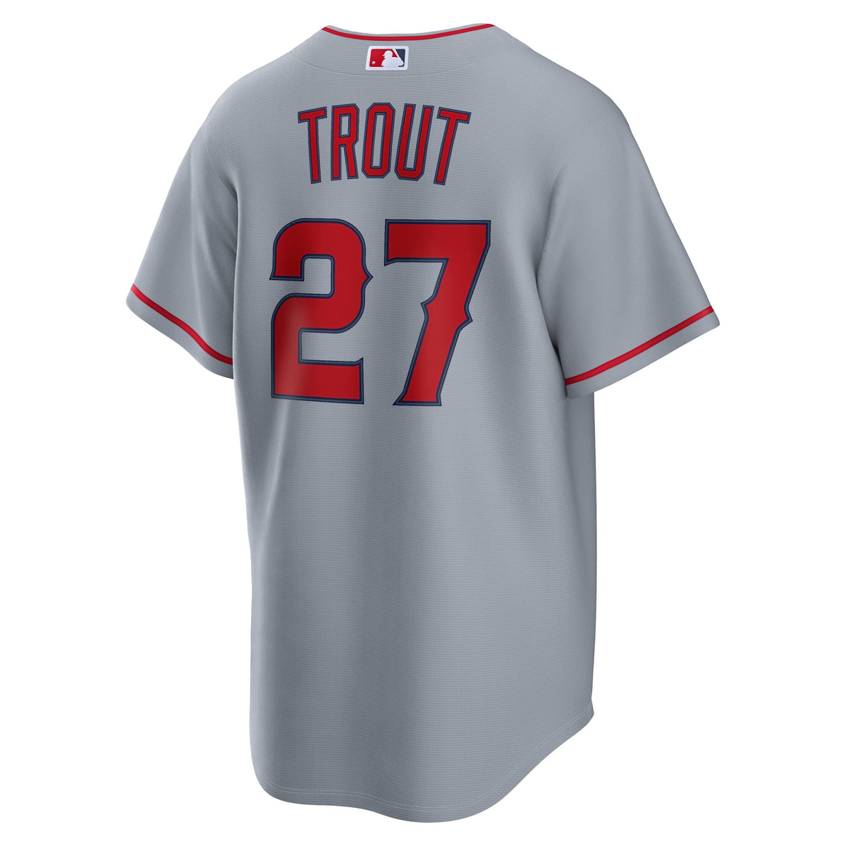 Men's Los Angeles Angels Mike Trout Nike White Alternate Replica Jersey