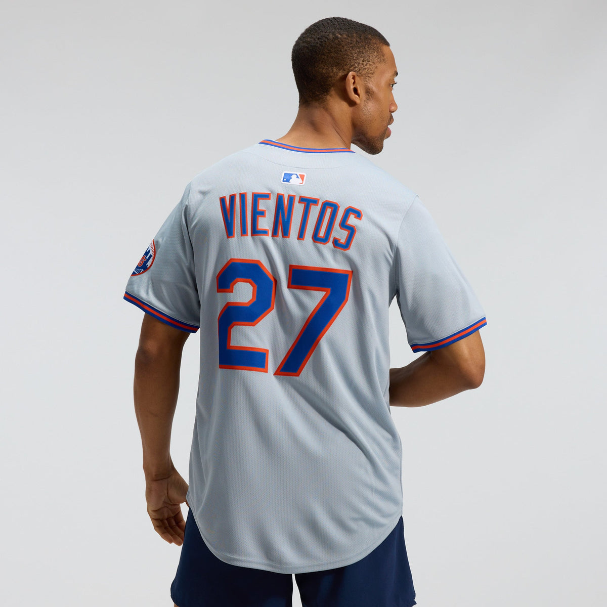 Men's New York Mets Mark Vientos Nike Gray All-Star Limited Jersey