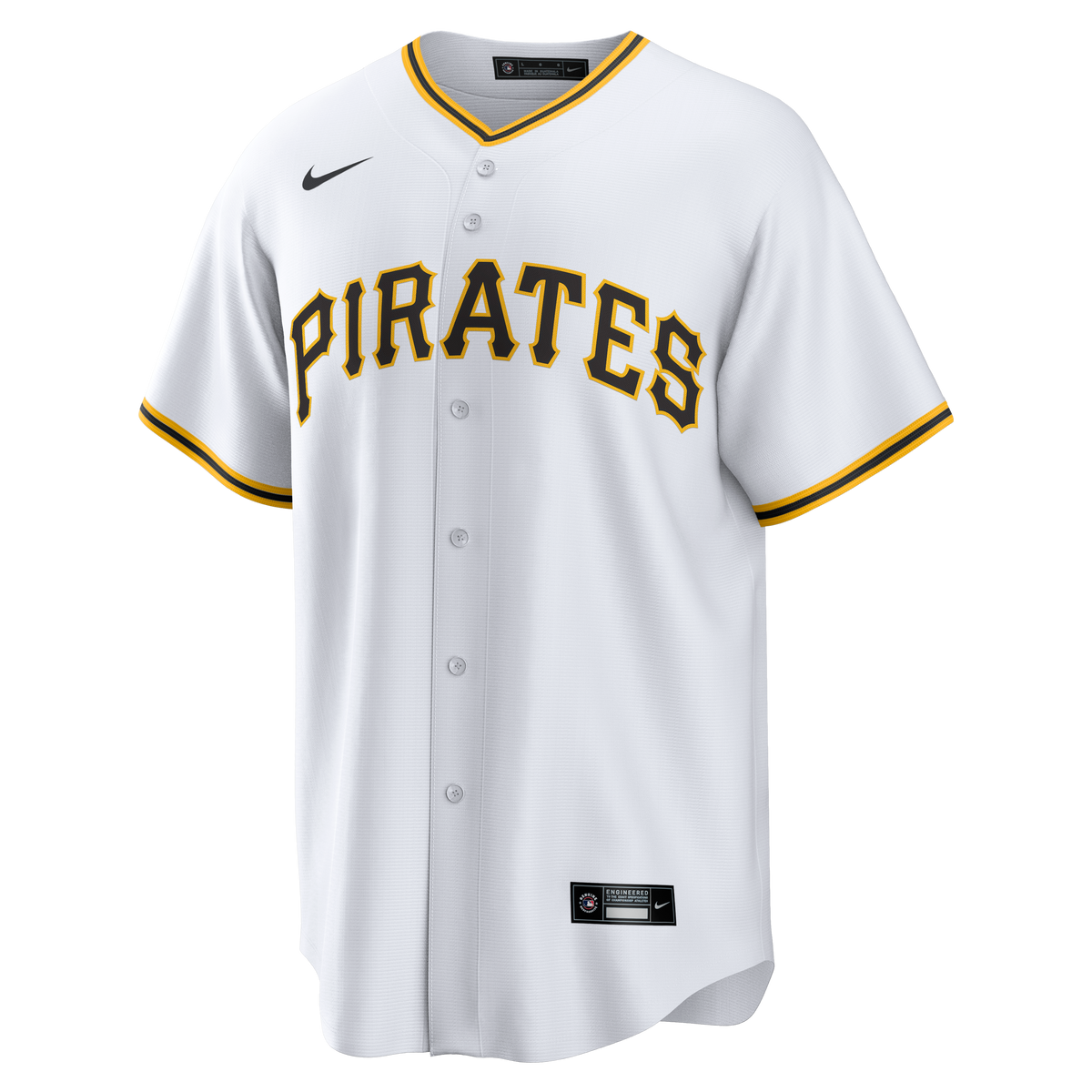 Men's Pittsburgh Pirates Paul Skenes Nike White Home Replica Player Jersey