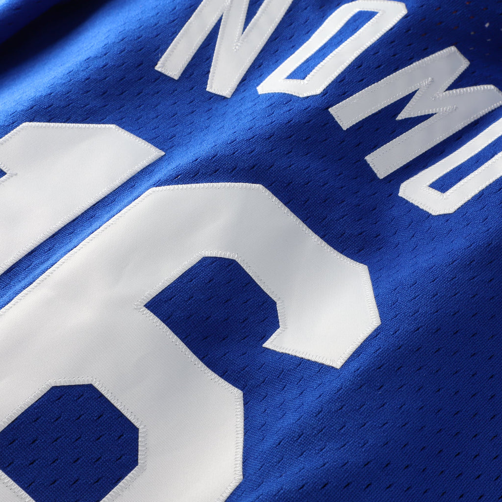 Men's Los Angeles Dodgers Hideo Nomo Mitchell & Ness Royal Big & Tall Cooperstown Collection Mesh Batting Practice Jersey
